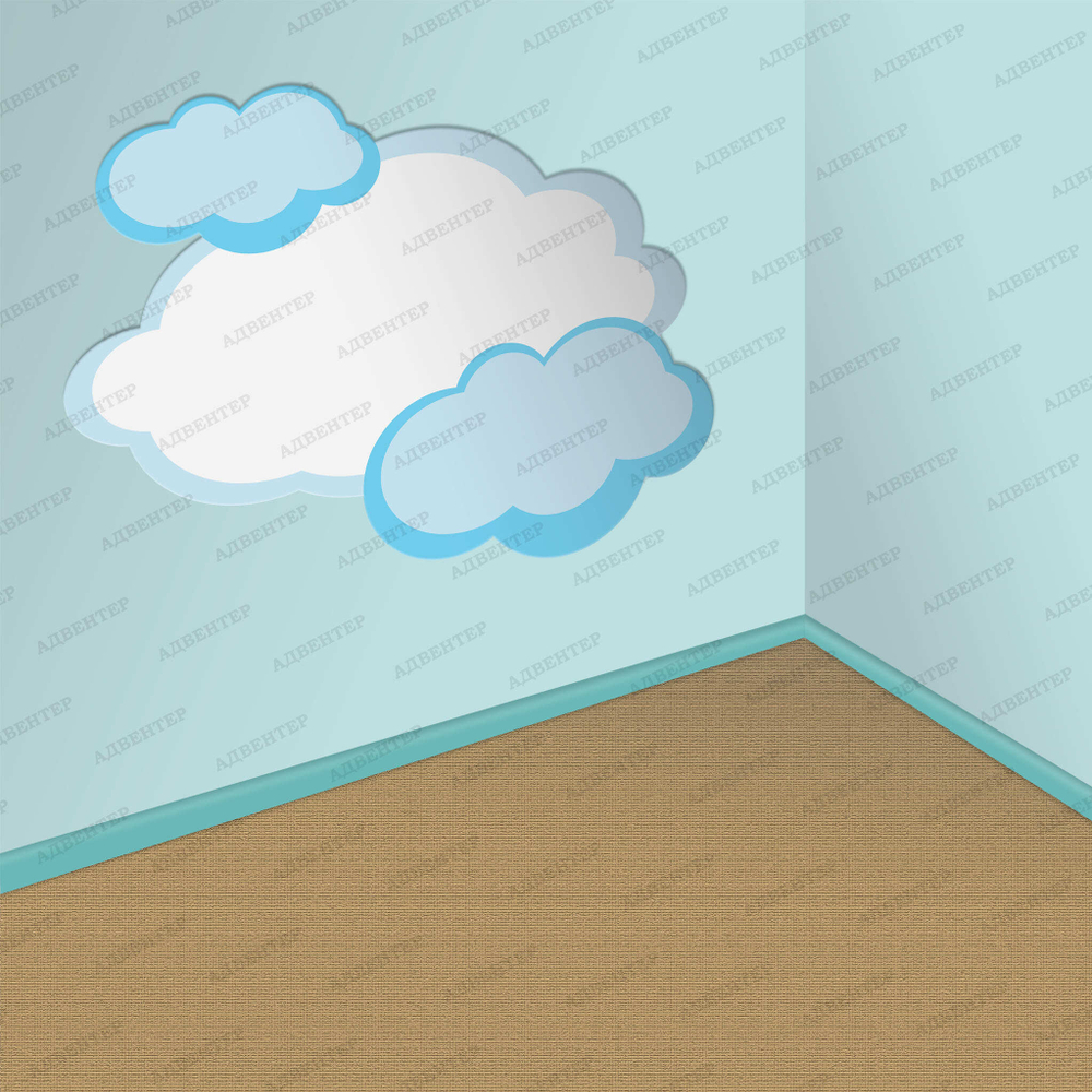 Настенная декорация Облака