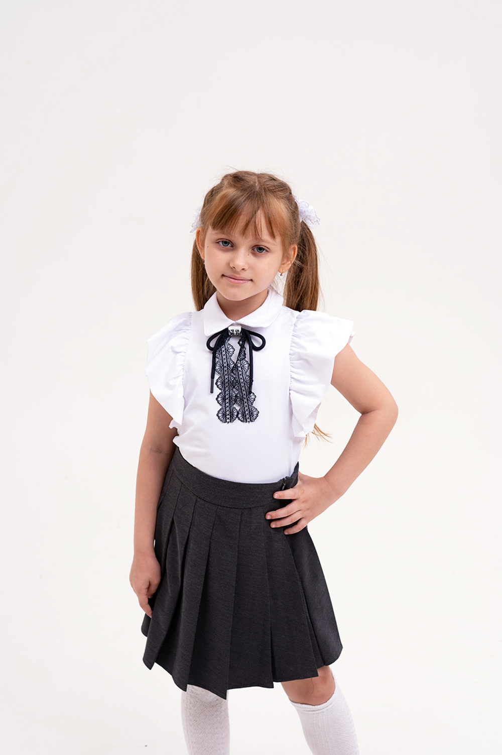 Блуза к/р трикотаж. д/д DELORAS Z63479S