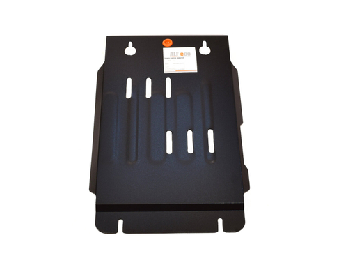 Защита КПП (сталь 2 мм) для Volkswagen Touareg (GP) 2002-2010 (V - 2.5d) Alfeco.ALF2602st