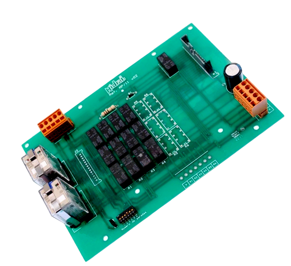 Плата MP/11 v02 (на 4 остановки)  HIDRAL.