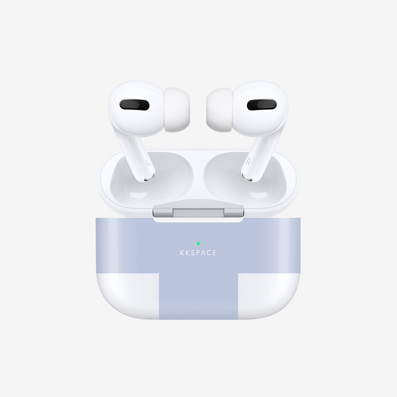 Виниловая наклейка LIGHT BLUE для AirPods