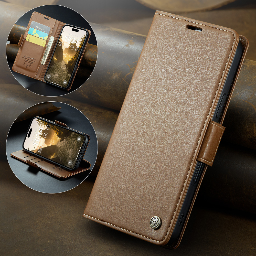 Чехол-книжка CaseMe Smooth iPhone 17