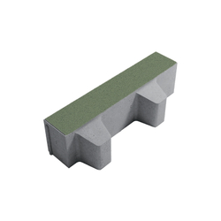 Тротуарная плитка ГАЗОННАЯ РЕШЕТКА - Стандарт Зеленый