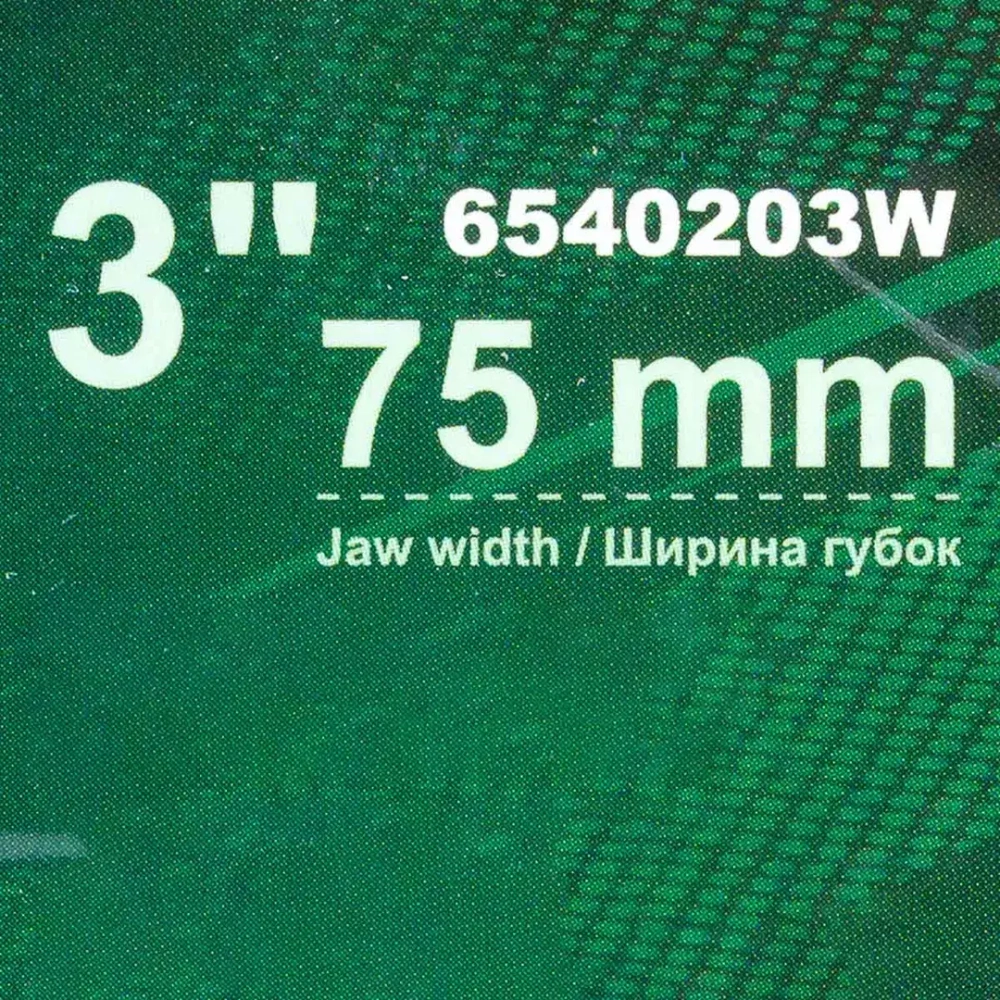 Тиски стальные поворотные с наковальней 3''-75мм RockForce RF-6540203W