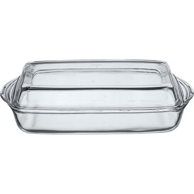 Форма жаропрочная 1,95л прямоугольная с крышкой 1,375л Borcam