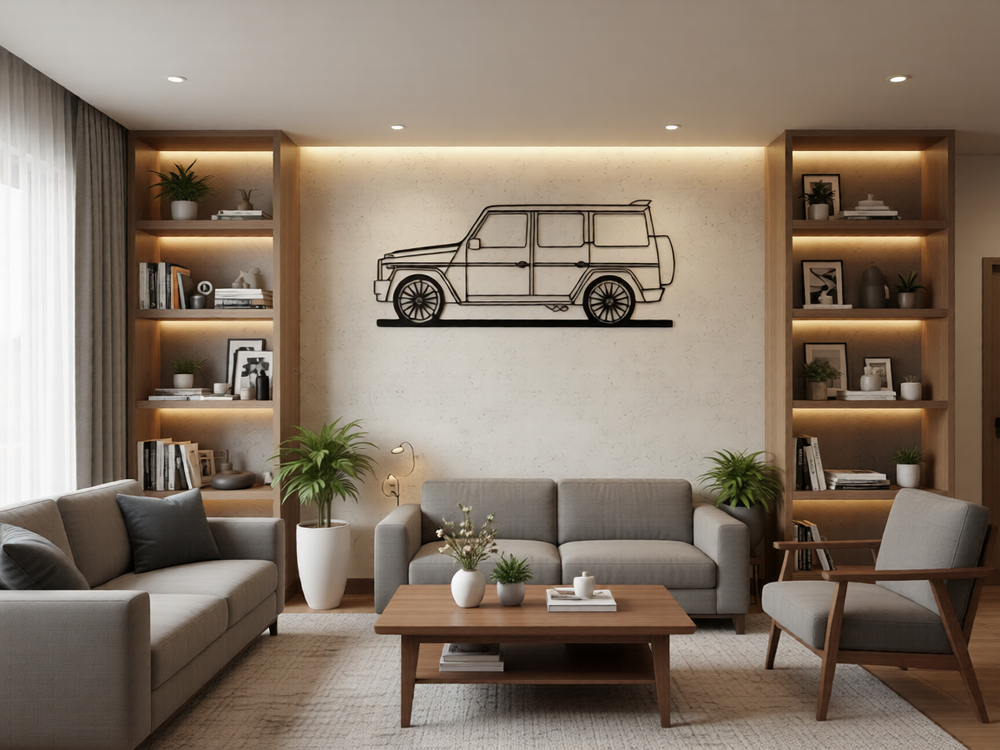 Панно автомобиль - "Mercedes-Benz G"