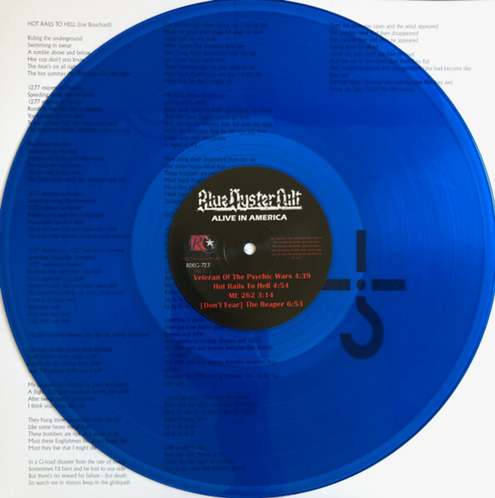 Blue Oyster Cult / Alive In America (Coloured Vinyl)(2LP)