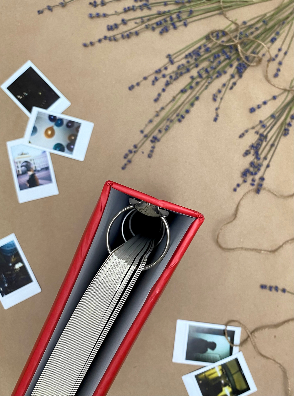 Фотоальбом на 50 магнитных листов 23х28 см, кольца USSR time СССР