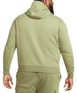 Мужская теннисная кофта Nike Sportswear Club Fleece Pullover Hoodie - alligator/alligator/white