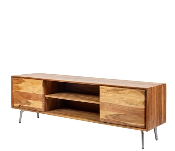 Тумба под ТВ Actual из массива акации, 160х50 см