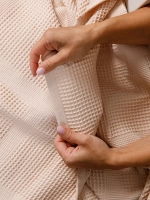 Полотенце вафельное, г/к, 260 гр/м2, 100х150, арт. CW 100-150, цвет: 002-Бежевый,