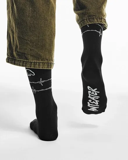 Носки ANTEATER Low Socks Black Logo