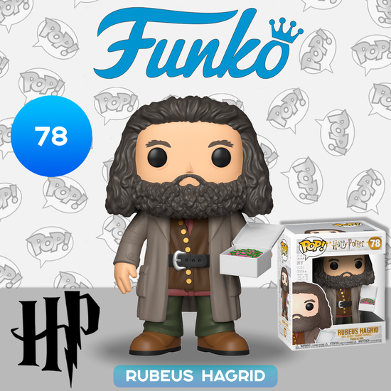 Фигурка Funko POP! Harry Potter S5 Rubeus Hagrid w/Cake 6" (78) 35508