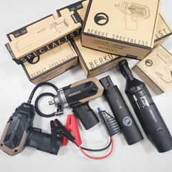 Комплект BERKUT PowerTools-5: Гайковерт + Пылесос + Компрессор + Аккумулятор (ПЗУ) + Стартовые провода