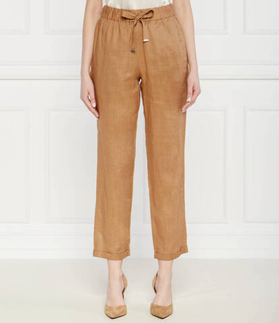 Брюки-сигареты timpa BOSS ORANGE - коричневый(50511767)