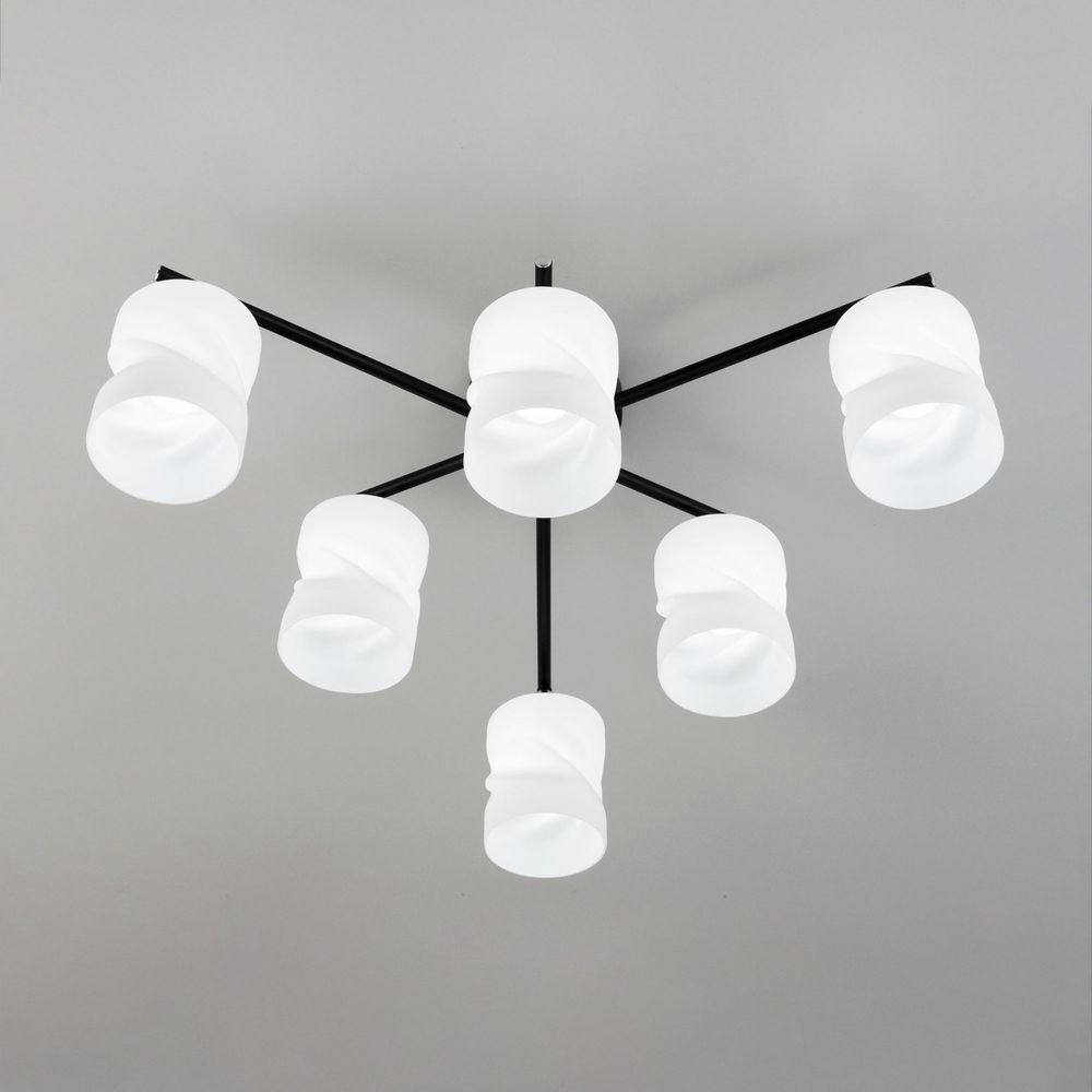 Citilux Нильс CL132165 Люстра потолочная Чёрная