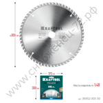 KRAFTOOL PRECISION 305х30мм 60Т, диск пильный по дереву