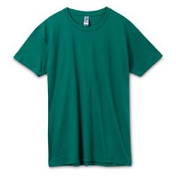 Футболка унисекс Regent 150, зеленая (изумрудная)