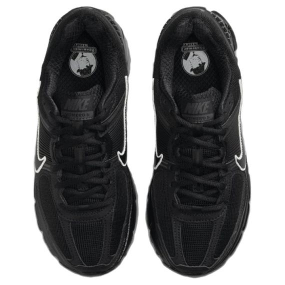 Кроссовки Nike Air Zoom Vomero 5 Бежевые кроссовки Черные-белая панда Унисекс