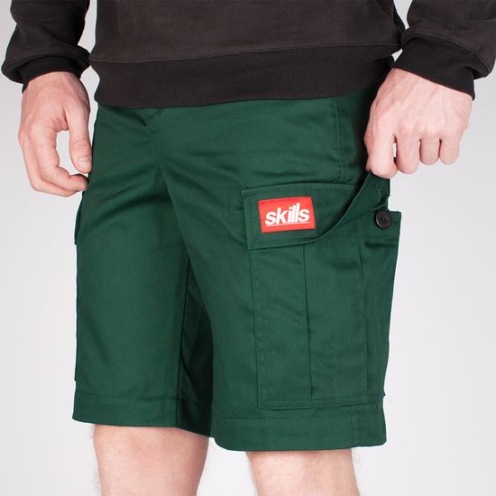 Шорты SKILLS Cargo Shorts 2 Dark Green