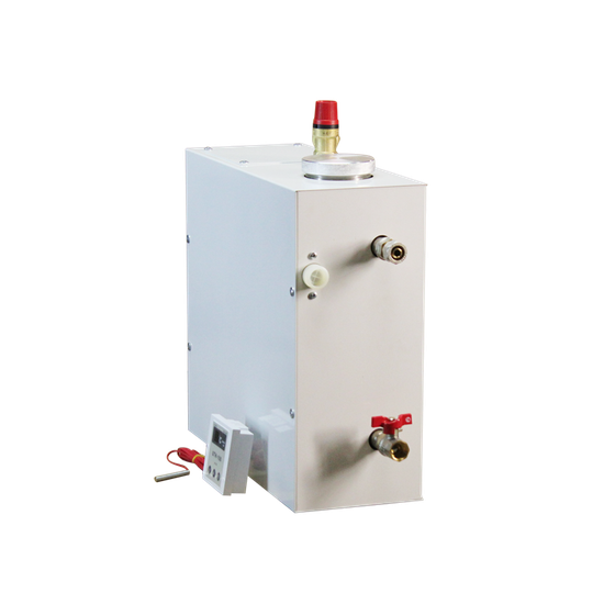 Комплект "КРУГЛЫЙ XXL ПРОТОЧНЫЙ" (кедровая бочка с парогенератором)