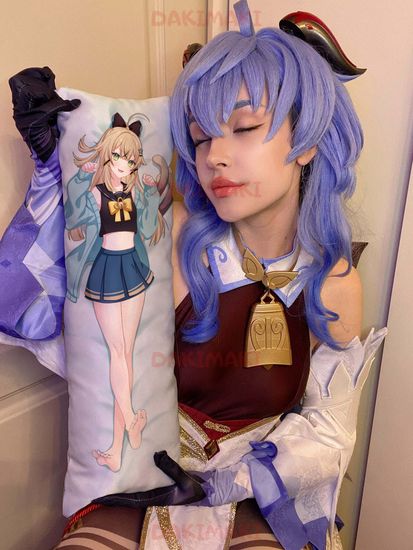 Мини дакимакура Кирара из Геншин Импакт | Genshin Impact арт. M0824, 60х20 см