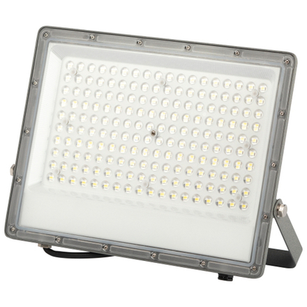 Прожектор светодиодный уличный ЭРА PRO LPR-063-0-65K-150 150Вт 15000лм 6500K КСС Г 90° 3 года IP65 серый поликарбонат