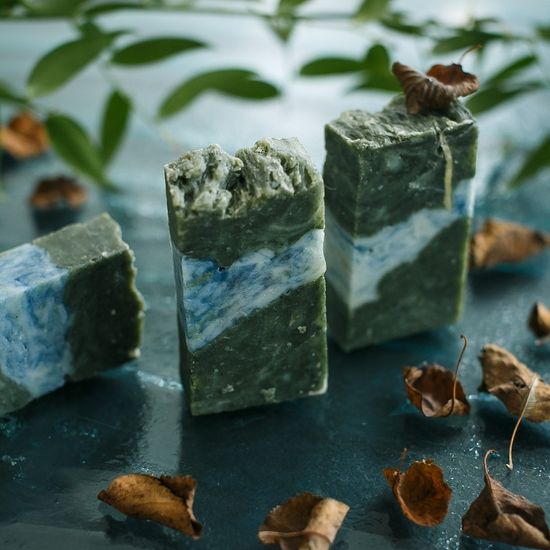 Мыло Голодный Леший "Лесное озеро", 100 г