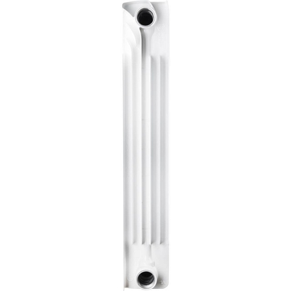 Радиатор биметаллический STOUT Space 500 - 12 секций (подключение боковое, цвет белый)