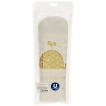 Мочалка для тела «Premium - Laguna», цвет бежевый, 9*82см (зип пакет и наклейка Ultramarine)✦