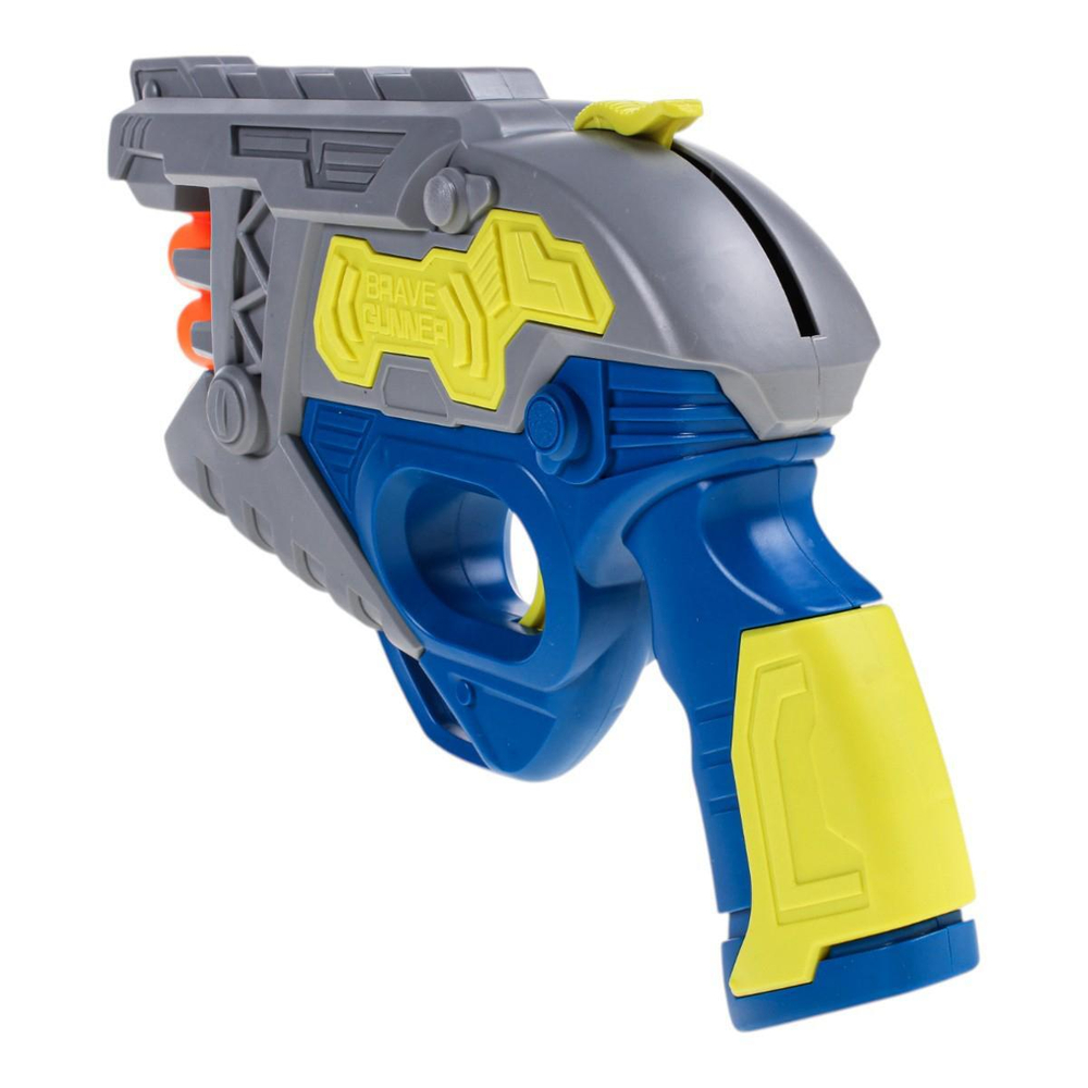 Пистолет с мягк.пулями, коробка XH953-1