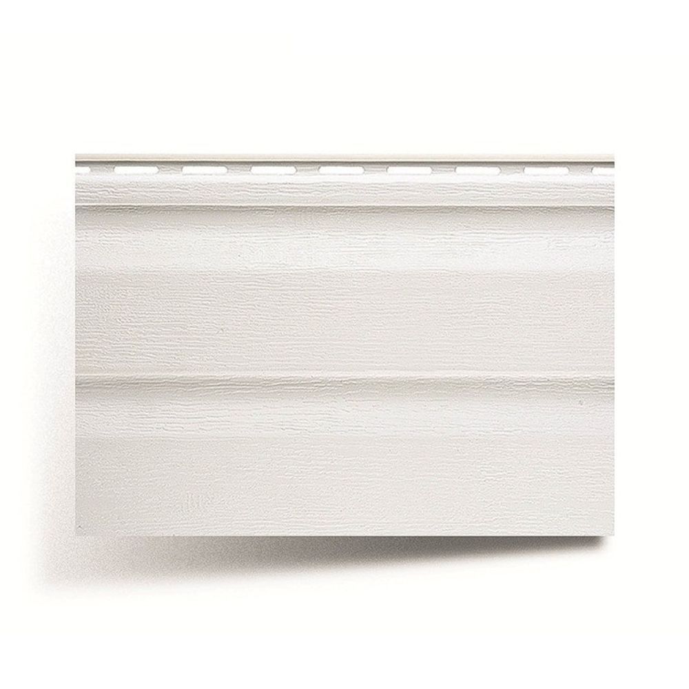 Сайдинг панель АП Аляска Классик Белый 3,0х0,205 0,615 кв/м