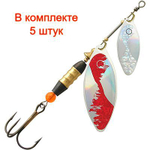 Блесна вертушка DOUBLE LONG 16,0g, № 1 + № 3, DUL-01