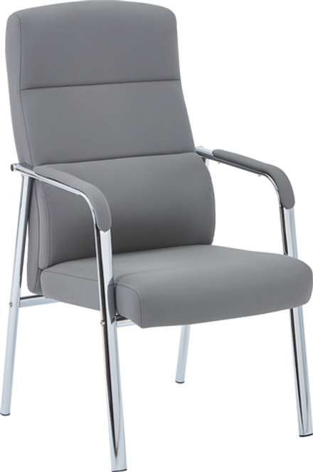 Кресло Everprof City Экокожа Серый