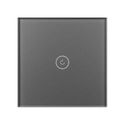 Выключатель сенсорный SWT-OMALI-S01-ZB-GR (250V, 10A, Zigbee) (Arlight, Стекло) 050036