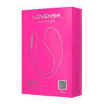 Розовое силиконовое виброяйцо 10см с управлением через приложение Lovense Lush 4 Smart Vibrating Egg Pink