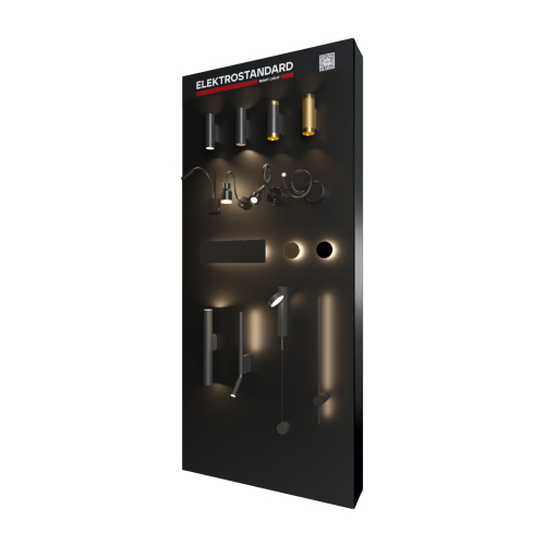 Универсальная панель для демонстрации архитектурной и декоративной подсветки Панель UNITE №7