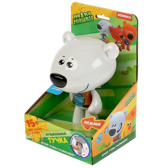 Музыкальный тучка МИМИМИШКИ 15 песен и фраз, сказка из м/ф, лапки-трещотки, свет. Умка