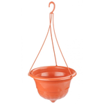 Горшок-кашпо Грация 4,5л подвесной, коричневый