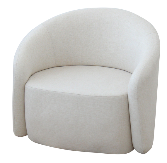 Кресло Ellipse E7.1 (молочный, рогожка)