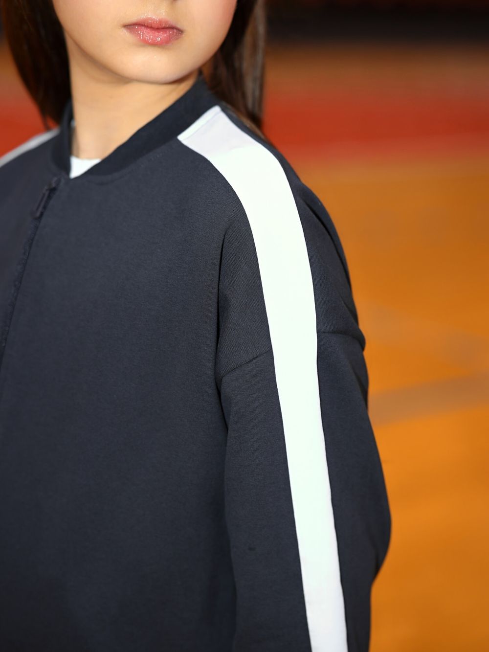 Костюм для девочки Успех-1 Виотекс ГРАФИТОВЫЙ