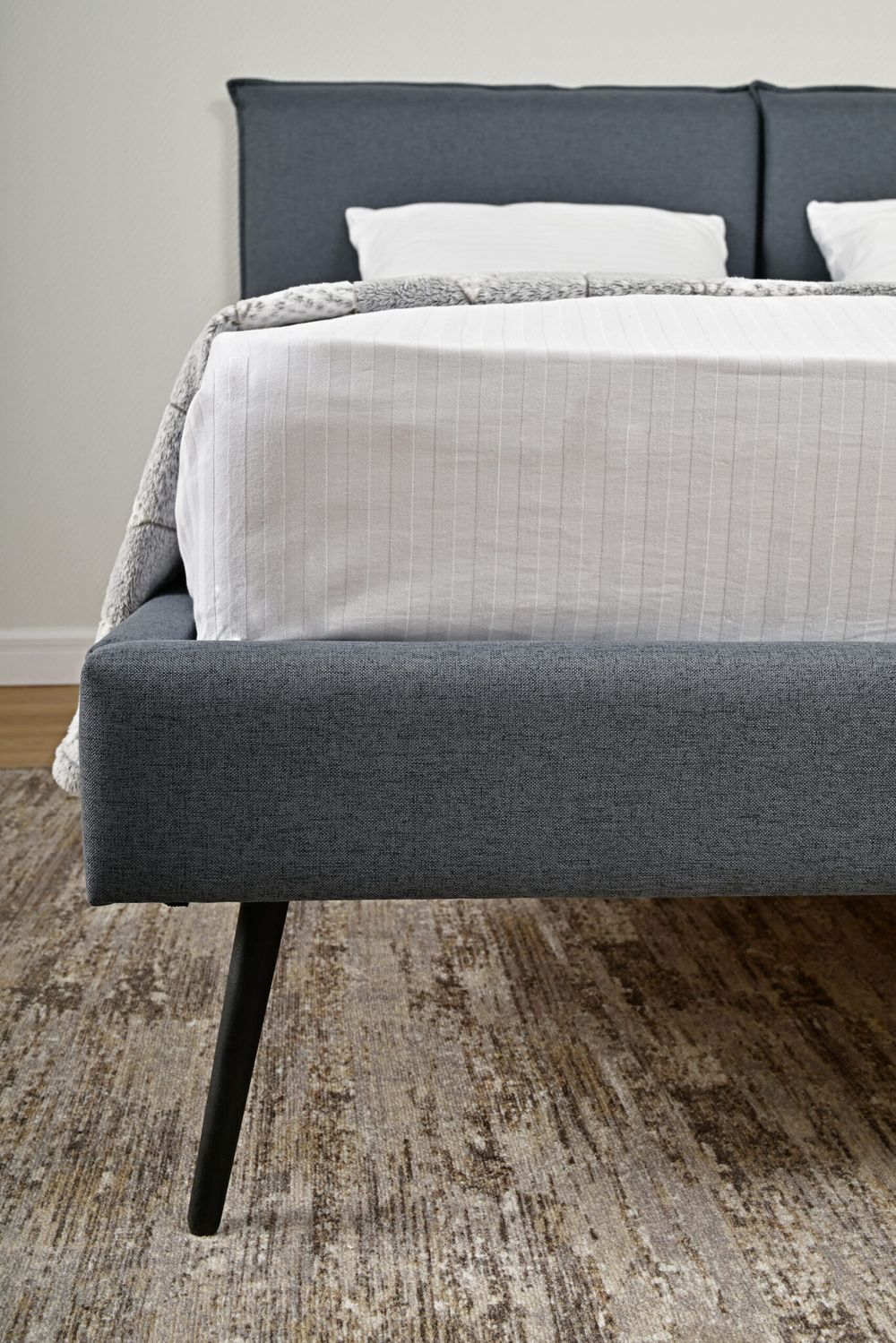 Кровать Сильвия 1,6 (Лагуна Пепел), ДСВ-Мебель