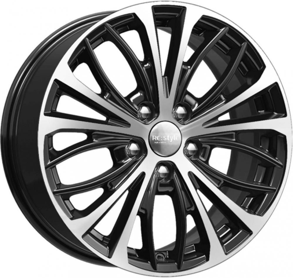 K&amp;K KC873 7.5x17 5x114.3 ET 53 Dia 67.1 (алмаз черный)