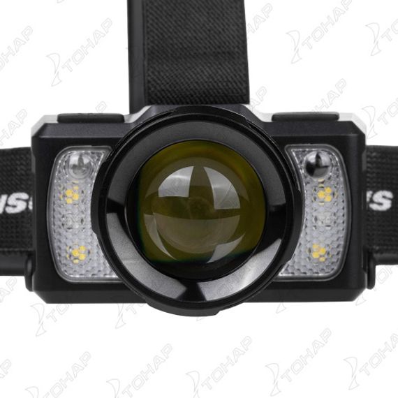 Фонарь налобный сенсорный 800 LM, IP43, USB (N-FN-HL25) NISUS