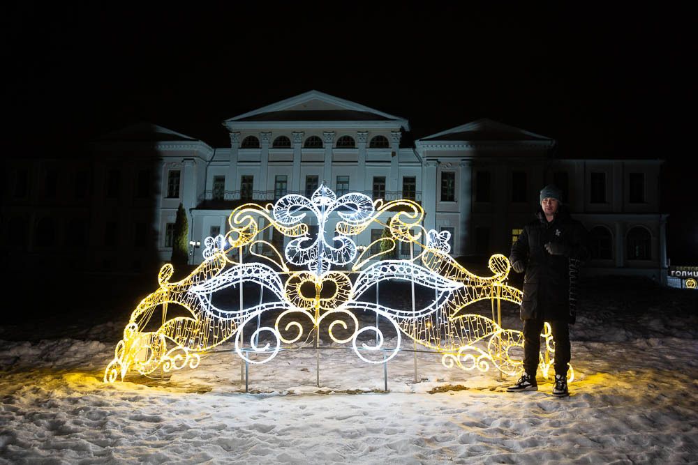 Светодиодная конструкция "Маска"