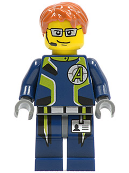 Минифигурка LEGO agt010 Агент Фьюз