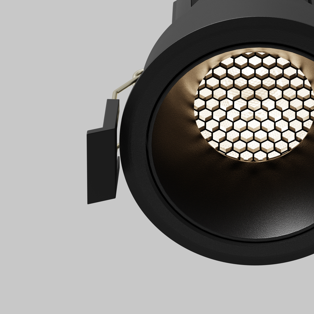 Встраиваемый светодиодный светильник Maytoni Dip DL115-10W-4K-B