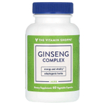 The Vitamin Shoppe, комплекс с женьшенем, 60 вегетарианских капсул