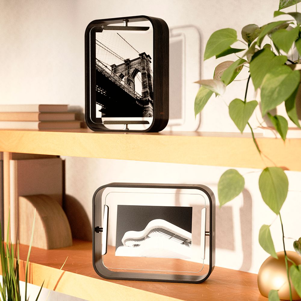 Фоторамка двухсторонняя Bellwood, 19х24 см, черная