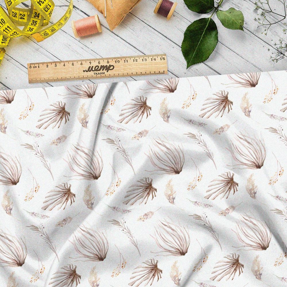 Ткань мембрана растения минималистичные